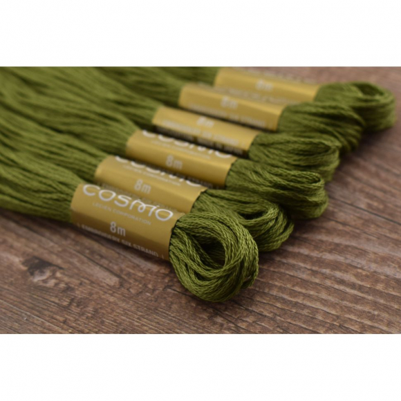 Мулине COSMO однотонный цвет 2013