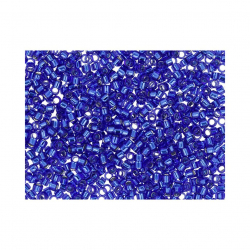 Бисер Япония "TOHO" 11/0  TREASURE №2  1.6 мм 5 х 5 г №0028 яр.синий