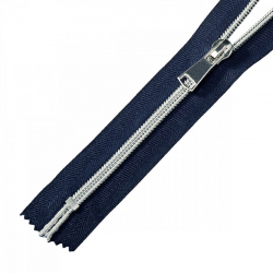 Молния MaxZipper спираль №5 декор. н/р 18см цв.F330 синий уп.50шт