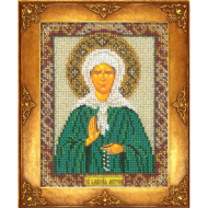Набор для вышивания бисером РУССКАЯ ИСКУСНИЦА арт.204 БИ Св. Матрона 12,5х16,3 см Набор для вышивания бисером РУССКАЯ ИСКУСНИЦА арт.204 БИ Св. Матрона 12,5х16,3 см