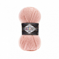 Пряжа для вязания Ализе Superlana midi (25% шерсть, 75% акрил) 5х100г/170м цв.523 кристально розовый