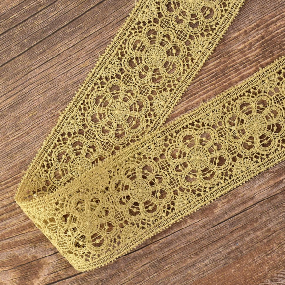 173854_Гипюр, 41 мм, цвет карамель