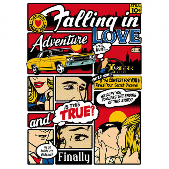 Фетр с принтом