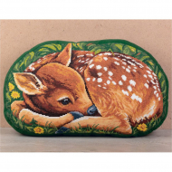 Набор для вышивания PANNA арт. PD-7133 Подушка Оленёнок 45х26,5 см