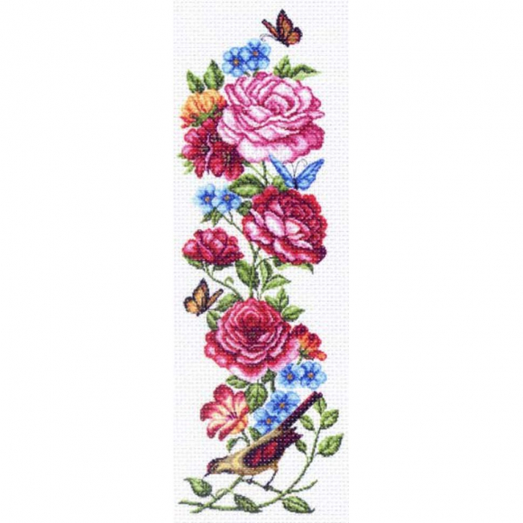 Рисунок на канве МАТРЕНИН ПОСАД арт.40х90 - 1366 Куплеты лета 2