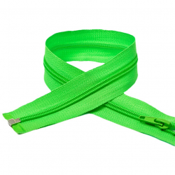 Молния MaxZipper пласт. спираль №5-N 60см цв.F334 ярк.зеленый уп.50шт