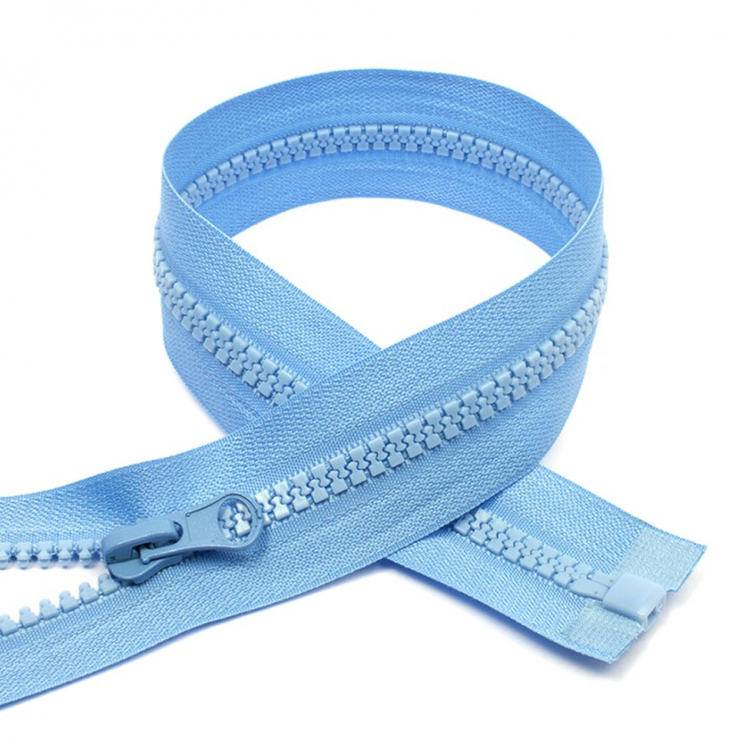 Молния MaxZipper трактор №5 1 замок усил.зв., 85см, цв.F331 голубой уп.50шт