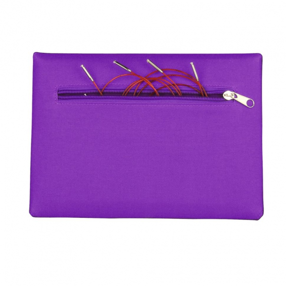 Набор круговых латунных спиц со сменными лесками addiClick by Woolly Hugs