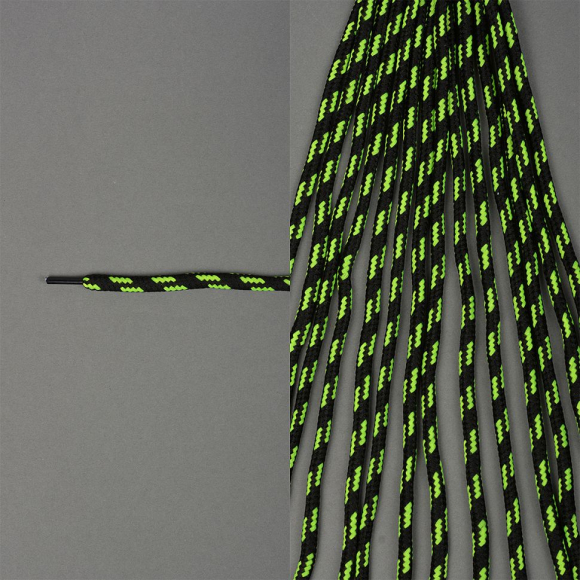 Шнурки TBY круглые 05мм арт.SLC011.10 длина 130 см двухцветные уп.10 шт