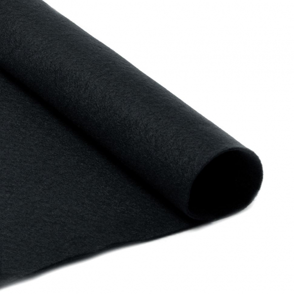 Фетр в рулоне жесткий Magic 4 Hobby 2мм 100см арт.FLT-H3 уп.10м цв.659 черный
