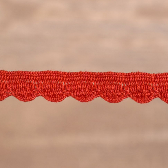 173872_Кант-тесьма, 8 мм, цвет красный