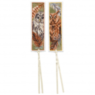 178251_Набор для вышивания закладки "Сова с перышками"