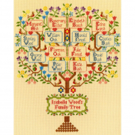 Набор для вышивания Bothy Threads арт.XBD2 Traditional Family Tree (Традиционное семейное дерево) 30х36 см