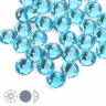 Стразы термоклеевые Xirius 8+8 граней SS20 (4,6-4,8 мм) арт.HF20-11 цв.Aquamarine, уп.100шт