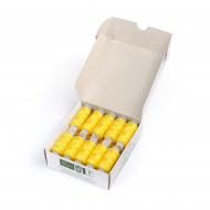 Нитки армированные 45ЛЛ 200 м цв.0306 желтый Нитки армированные 45ЛЛ 200 м цв.0306 желтый