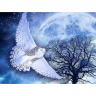 Алмазная мозаика Ah5415 Ночная хищница 30х40