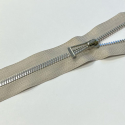 Молния трактор №5 Premium разъем 75см никель D032 пепельный