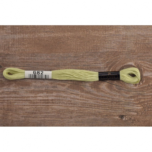 164737_Мулине COSMO однотонный цвет 682