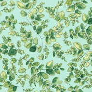 Ткань для пэчворка PEPPY Naturies Notebook 122 г/м? 100% хлопок цв.ABY-19849-192 SPRING уп.50х55 см