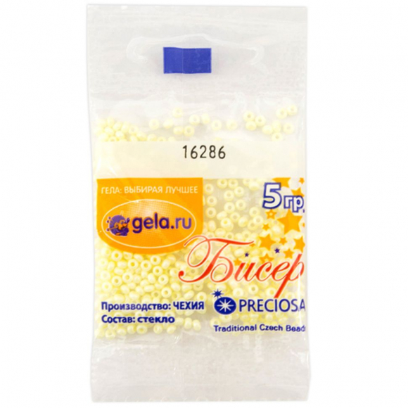 Бисер №10, 5 г., цвет 16286