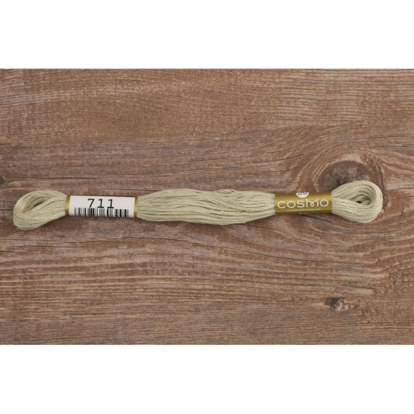Мулине COSMO однотонный цвет 711 Мулине COSMO однотонный цвет 711