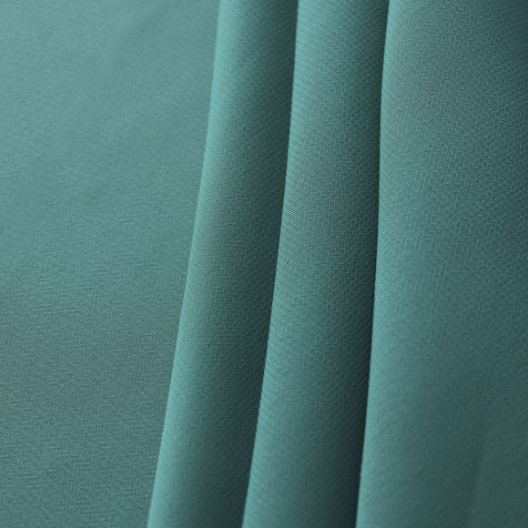 Ткань Шифон 80 г/м? 100% полиэстер шир.150 см арт.Р.14938.11 цв.11 бирюзовый уп.40м