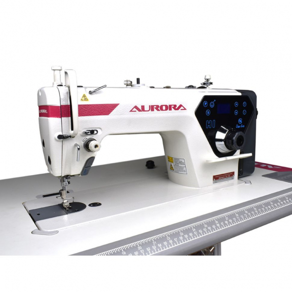 Прямострочная промышленная швейная машина c увеличенным челноком Aurora H-1B