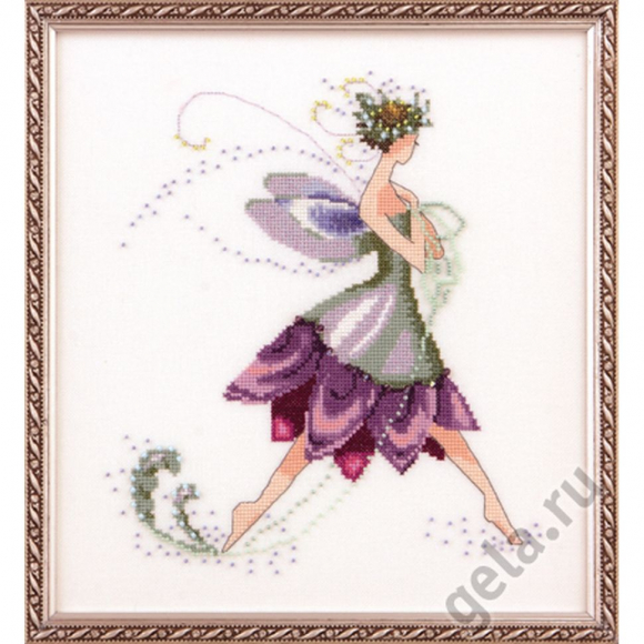 53046_Схема для вышивания бисером MIRADILIA "Фея весеннего сада -Лилия"