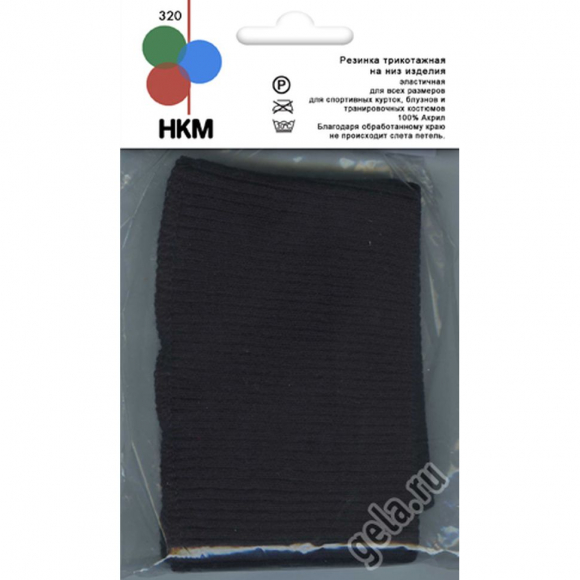 23874_Резинка трикотажная (подвяз), цвет чернильно-синий