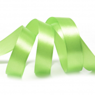 Лента атласная 20мм цв.3034 гр.салатовый IDEAL уп.27,4 м
