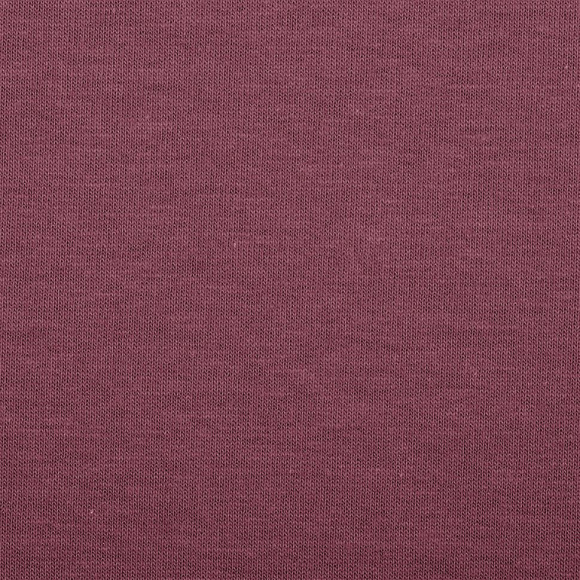 Ткань трикотаж Футер 2х нитка петля с лайкрой 230г пенье 180см брусника 19-2047 уп.6м
