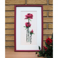 Набор для вышивания OEHLENSCHLAGER арт.50519 Розочки 42х38 см