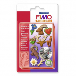 FIMO Формочки для литья Альпийский стиль уп. 10 форм арт.8725 09