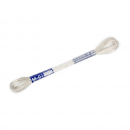 Нитки для вышивания Gamma нить металлик 100% полиэстер 12 x 100 м цв.М-01 серебро