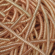 Канитель мягкая, гладкая арт.KAN/MF1-02 глянец, цв.розовое золото уп.100 г