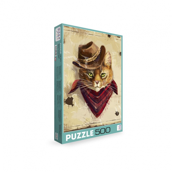 Пазл ФРЕЯ арт.PZL-500/09 Васька в законе 47,5х32,5 см