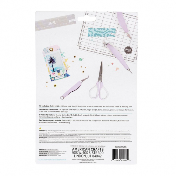 192266_Набор инструментов "Mini Tool Kit" для работы с бумагой 192266_Набор инструментов "Mini Tool Kit" для работы с бумагой