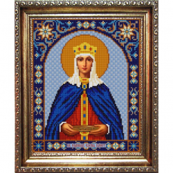 Рисунок на ткани (Бисер) КОНЁК арт. 9309 Святая Елена 20х25 см