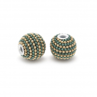 Бусины Этника TESORO арт. TS.B161 цв.2  ?16 мм in ?4 мм