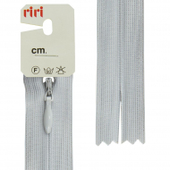 30829_Молния потайная неразъемная, Т3, 60 см, цвет 2118, светло-серый