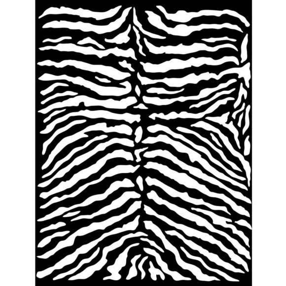 179919_Трафарет "Savana zebra pattern" 3D эффект