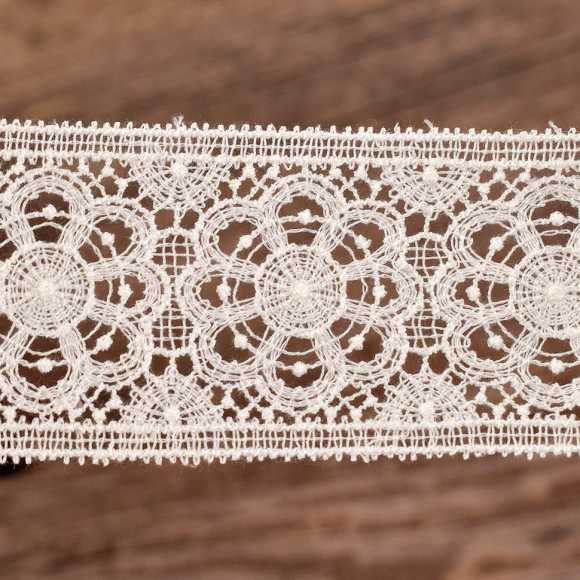 173843_Гипюр, 41 мм, цвет белый 173843_Гипюр, 41 мм, цвет белый