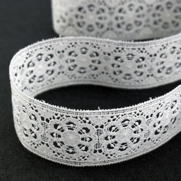 173843_Гипюр, 41 мм, цвет белый 173843_Гипюр, 41 мм, цвет белый