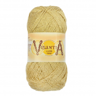 Пряжа VISANTIA LUXE new (85% вискоза, 15% люрекс) 5х100г/240м цв.03 бежевый