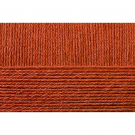Пряжа для вязания ПЕХ Кроссбред Бразилии (50% шерсть, 50% акрил) 5х100г/490м цв.030 св.теракот