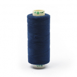 Нитки Dor Tak бытовые 40/2 полиэстер 366м цв.404 синий