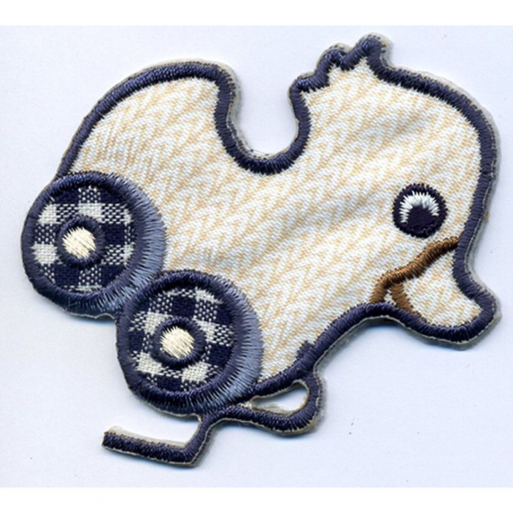 Термоаппликация HKM "Утенок на колесиках"