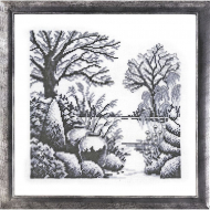 15346_Набор для вышивания "Парковый ландшафт" (графика)