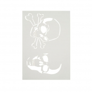 124456_Трафарет "Череп"