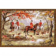 Набор для вышивания РИОЛИС арт.1431 Охота на лис 60х40 см